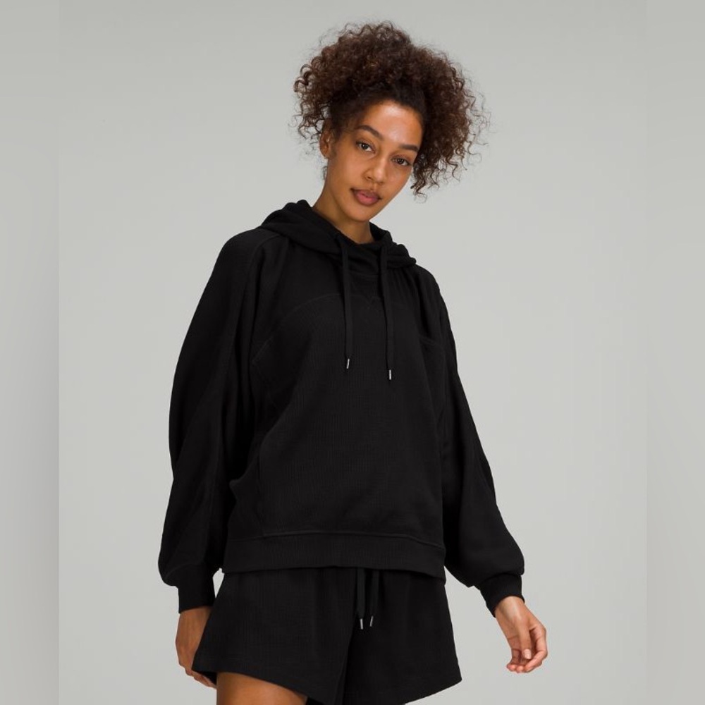 lululemon athletica Black Hoodie Sweatshirt